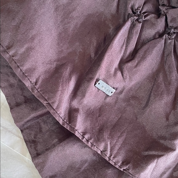 NWOT Dosa Textured Crinkle Silk Brown Scarf - Picture 2 of 8